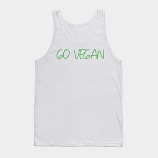 Go vegan Tank Top